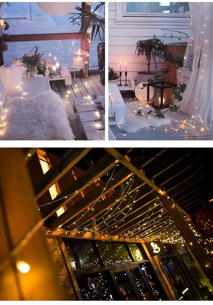 Battery Fairy Lights – Warm White Glow for Bedrooms & Seasonal Decor