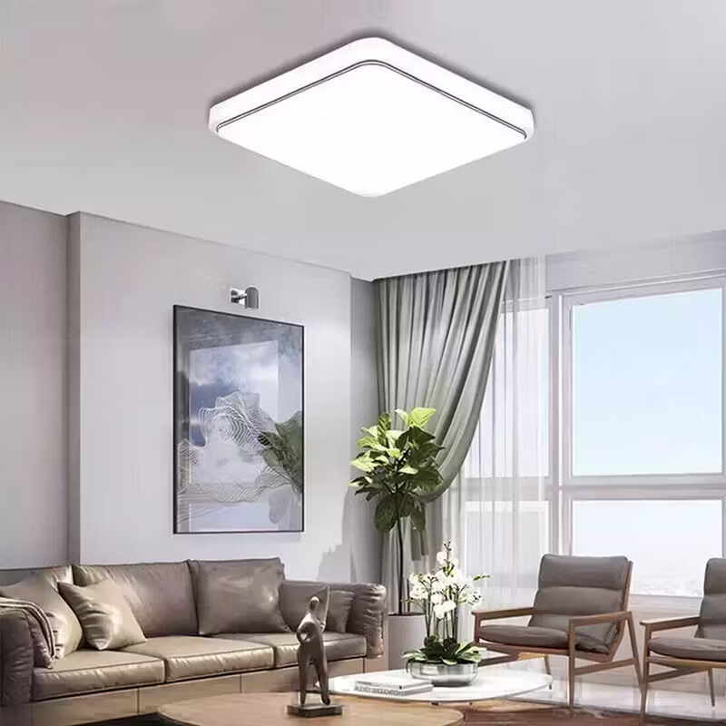 Modern Square LED Flush Mount Ceiling Light