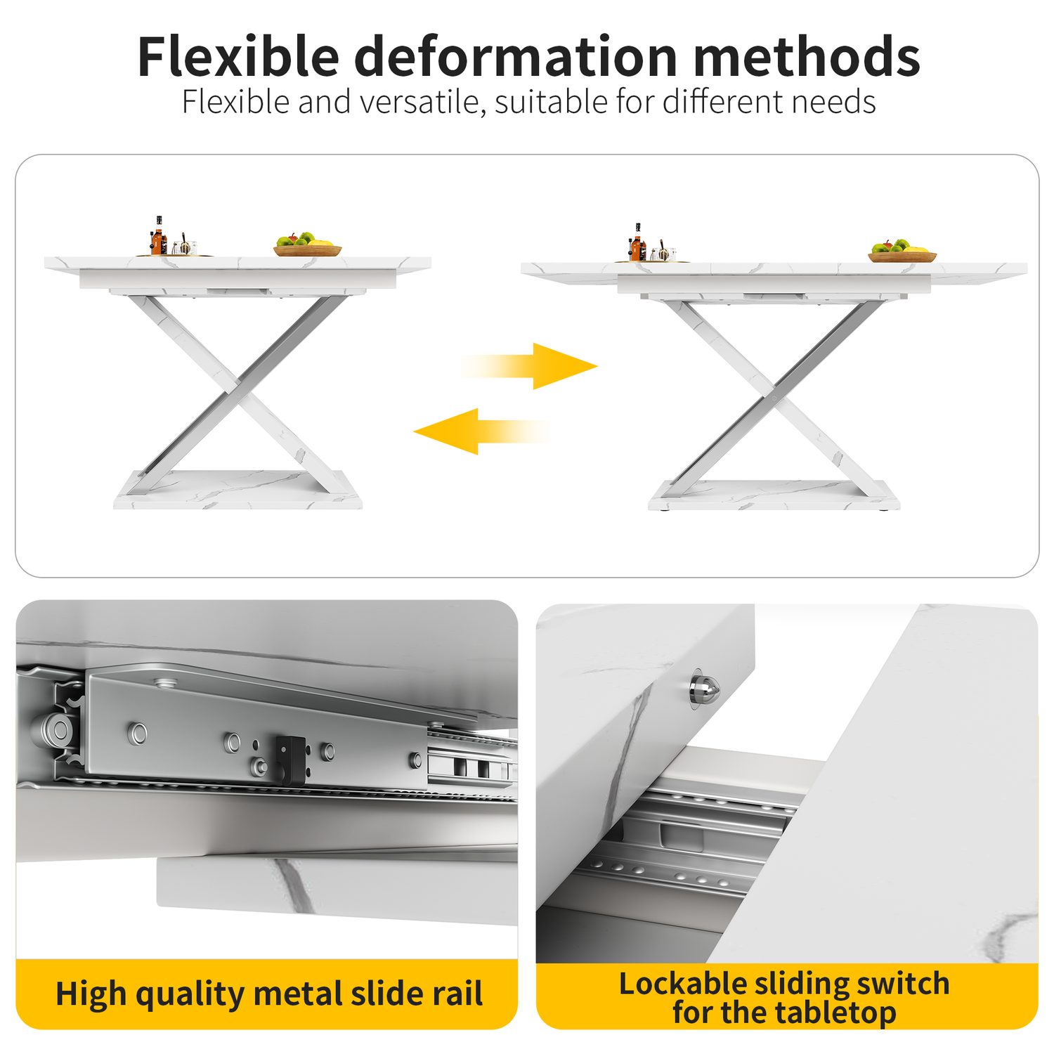 The Smart Extendable Table for Modern Living & Entertaining