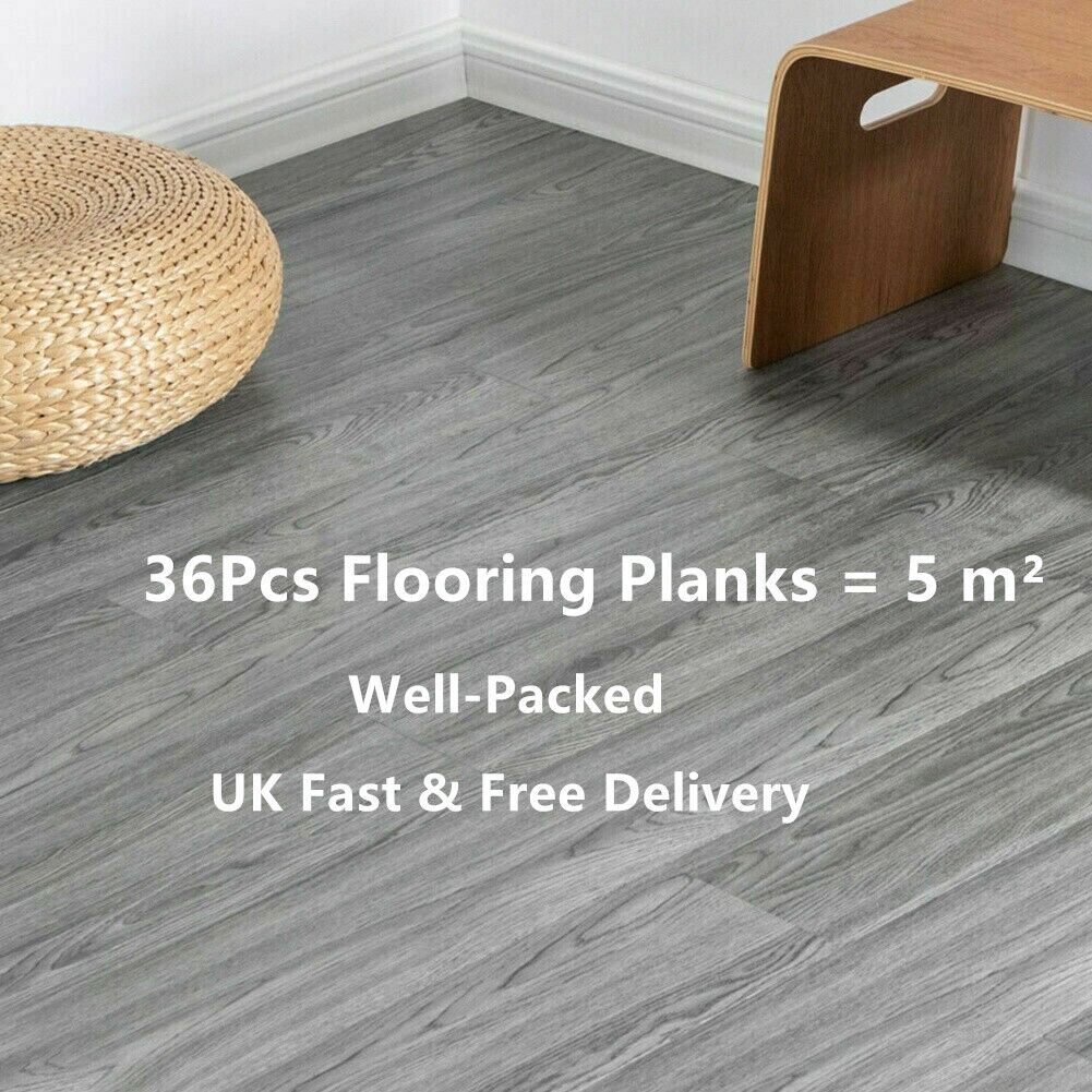 Peel & Stick Wood Effect Vinyl Planks