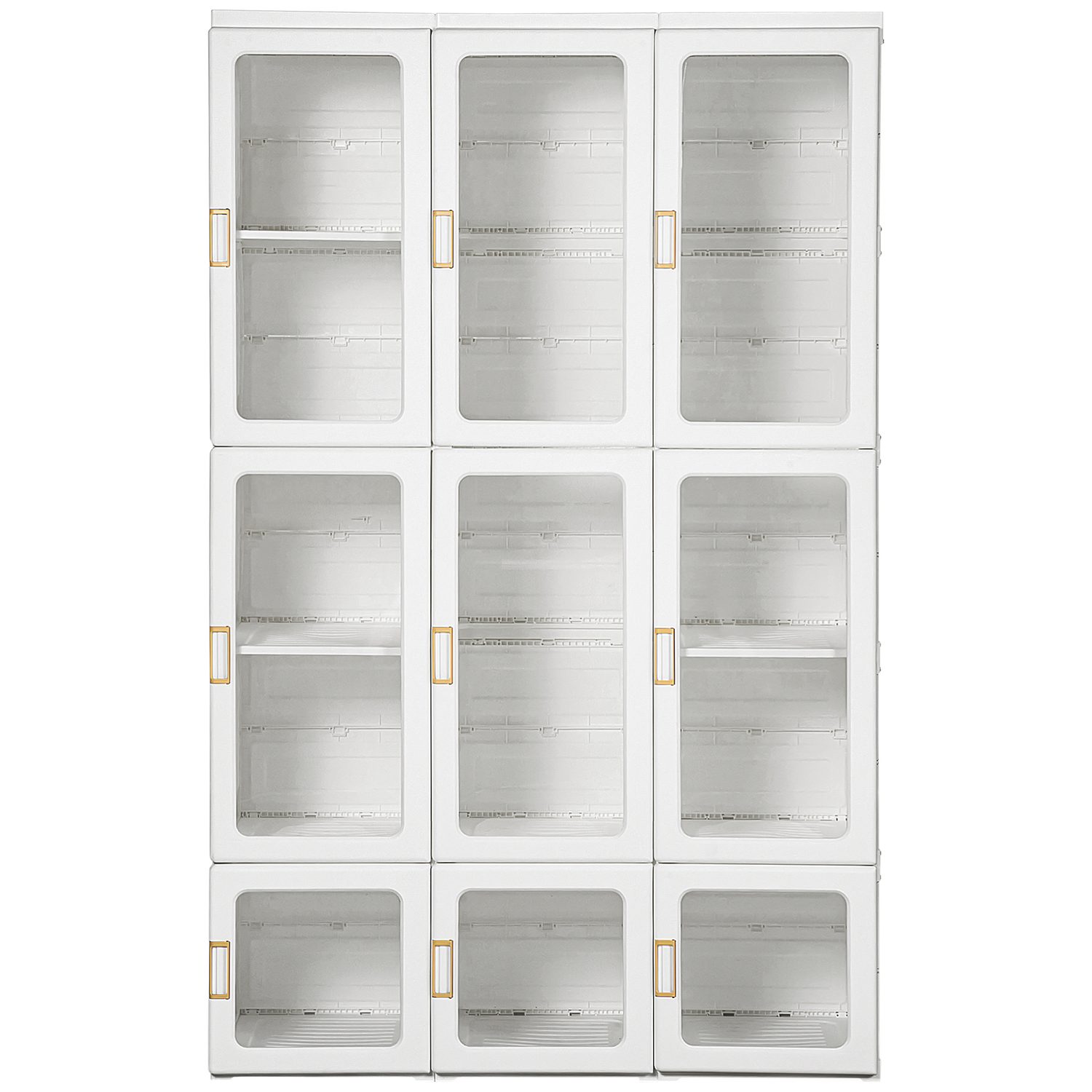 Foldable White Wardrobe