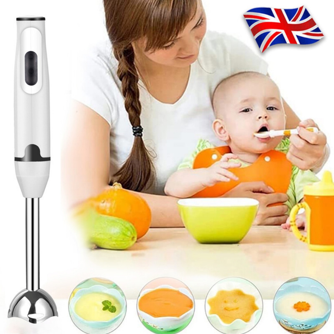 400W Hand Blender with Stainless Steel Blade