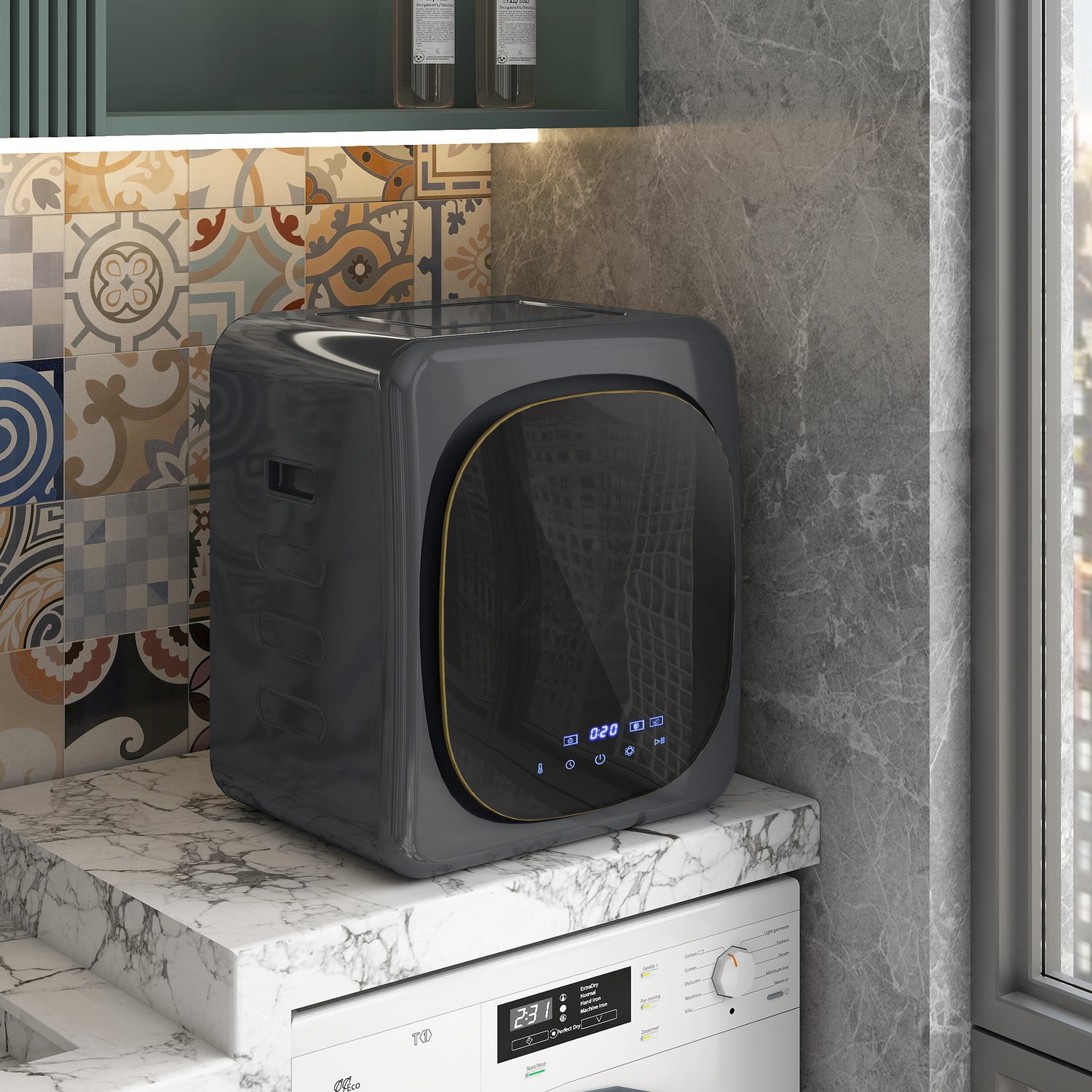 Compact 4kg Vented Tumble Dryer for Small Homes