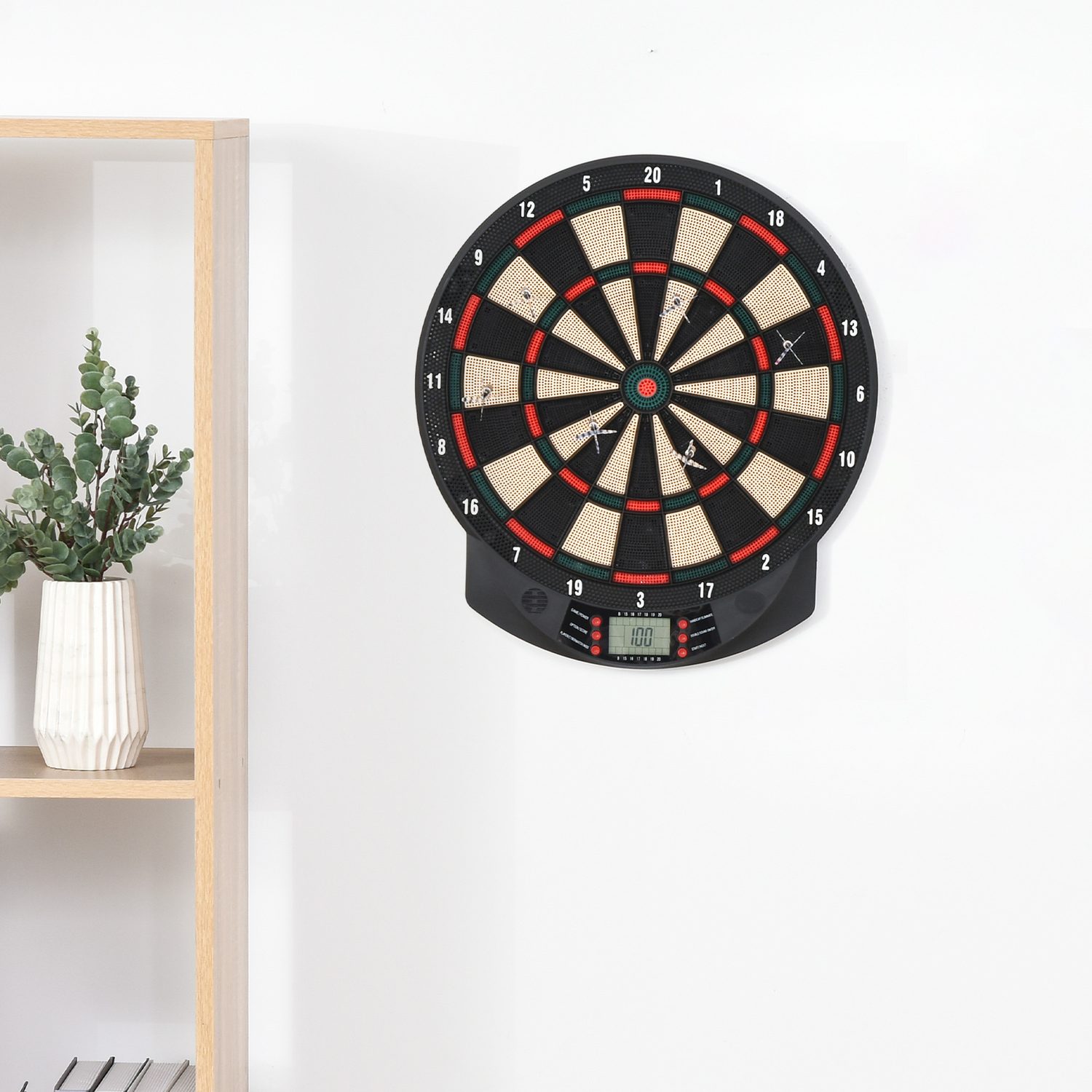 Electronic Dartboard with 26 Games and 8-Player Scoring