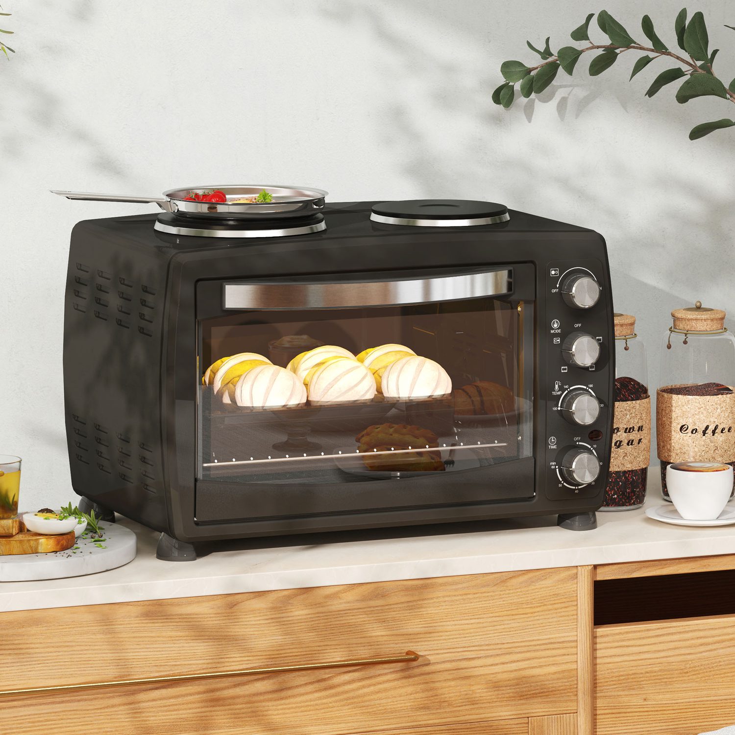36L Mini Oven & Hot Plates
