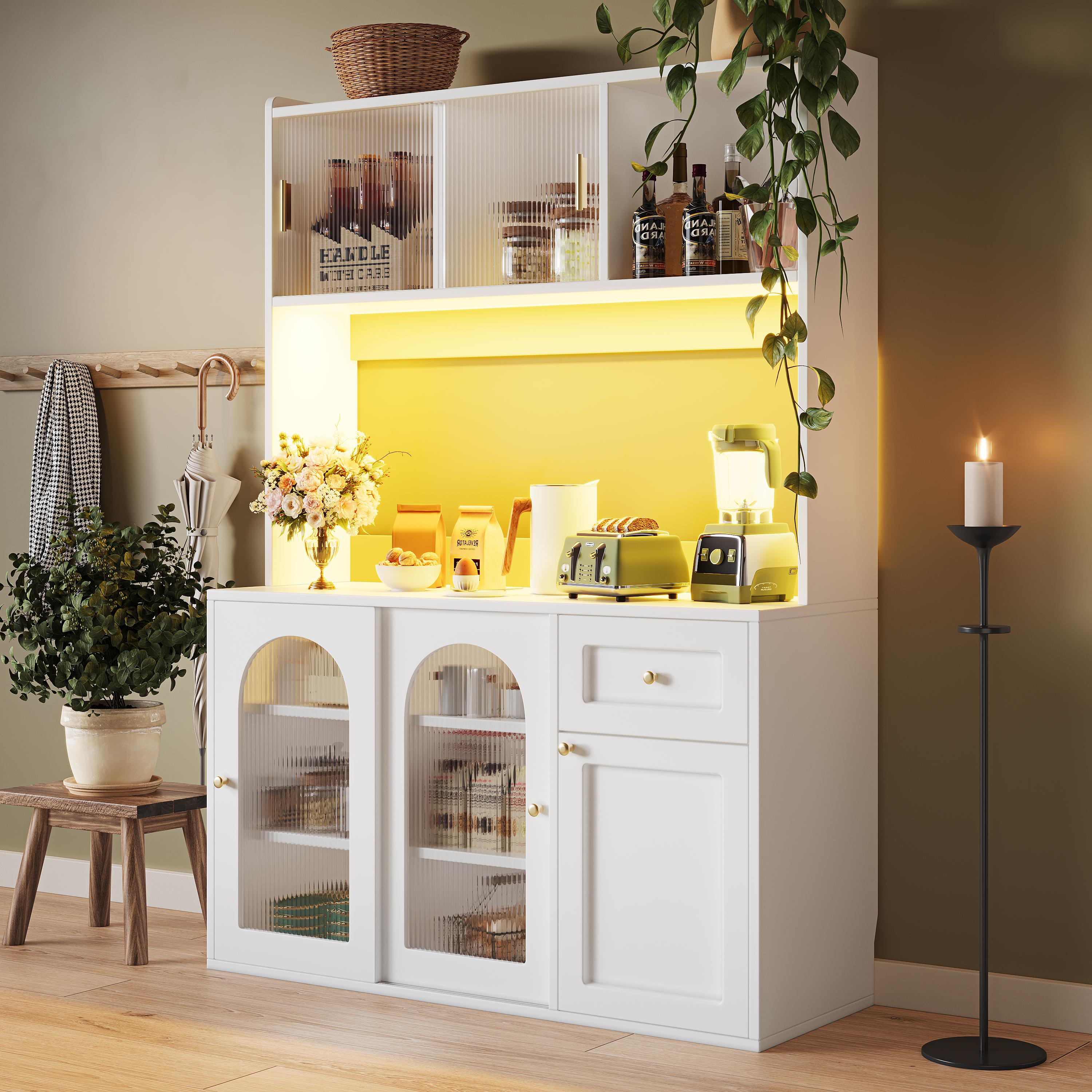Modern LED Sideboard
