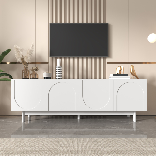 A Modern TV Cabinet for a Clutter-Free, Stylish Living Room