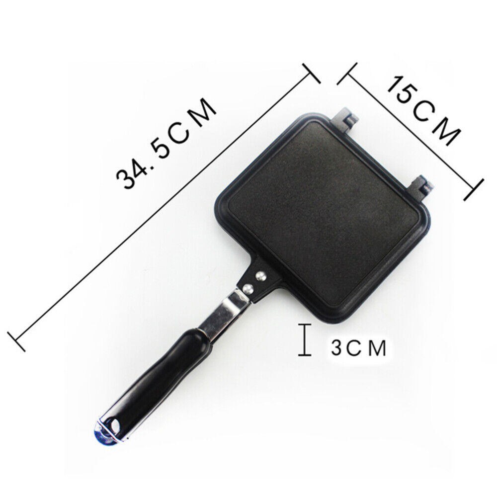 Non-Stick Stovetop Sandwich Press for Hob and Camping