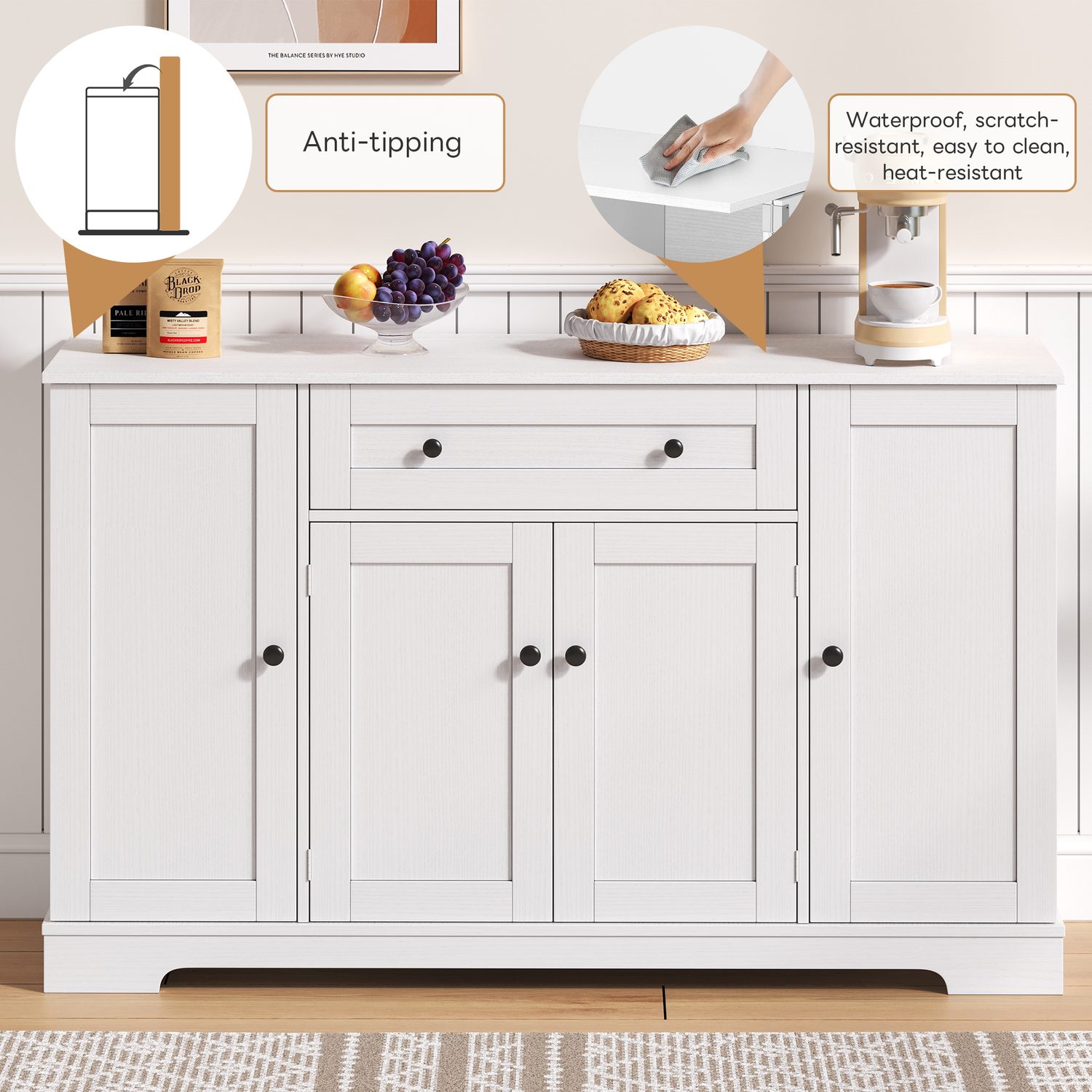 The Ultimate Storage Solution for Your Kitchen or Living Room