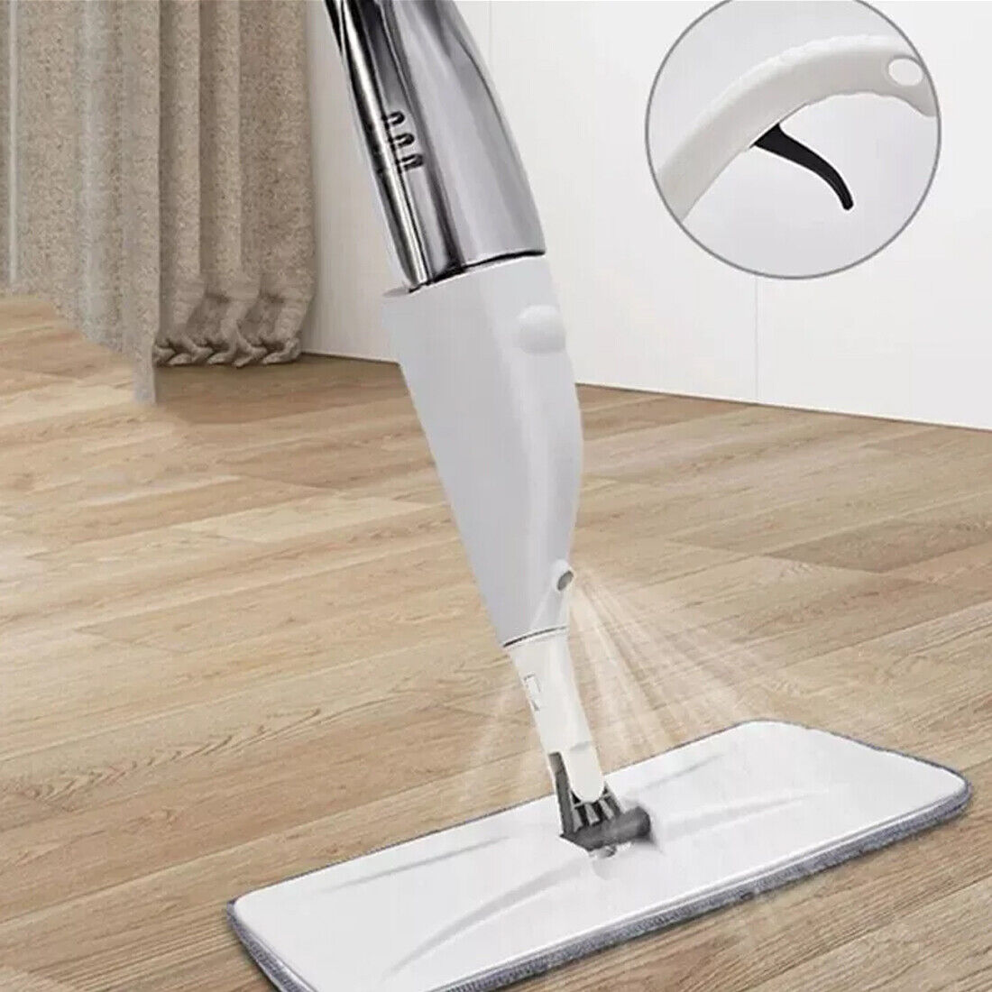 Spray Mop with Bottle and Two Microfibre Pads
