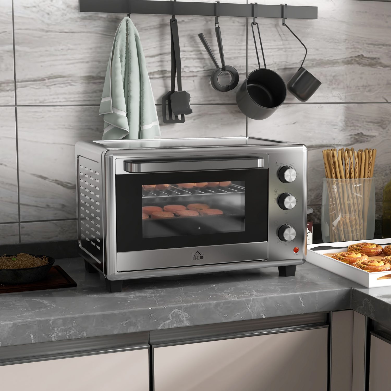 30L Mini Electric Oven for Effortless Cooking