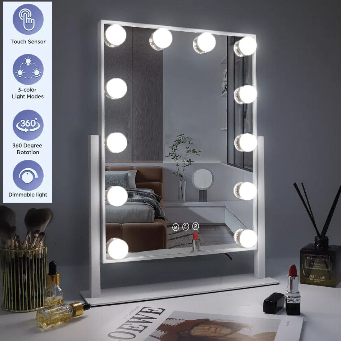 Hollywood LED Vanity Mirror