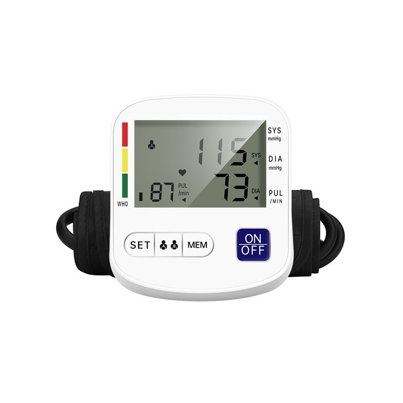 Dual-User Home Blood Pressure Monitor with Cuff