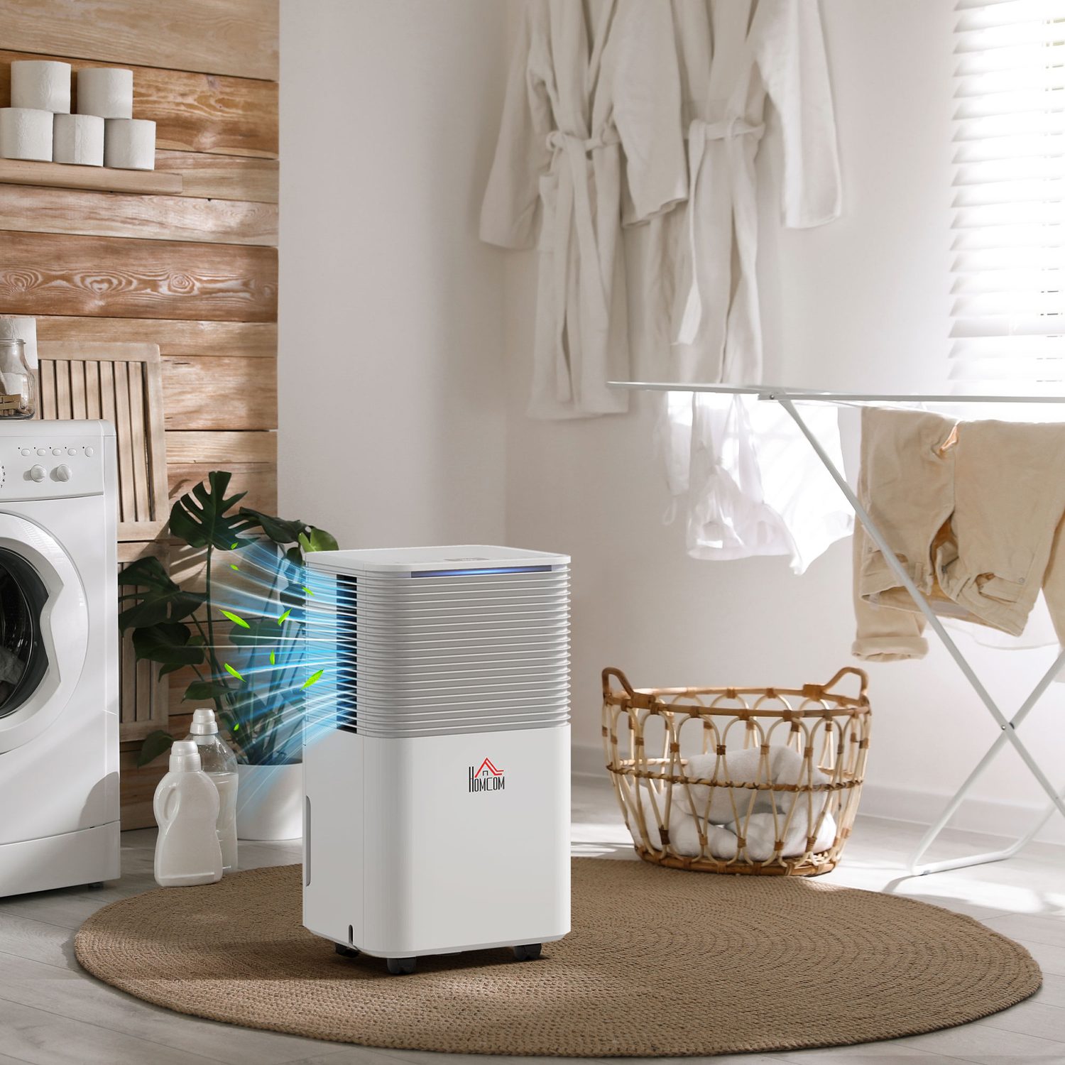 Compact 10L Dehumidifier for Damp and Laundry Drying