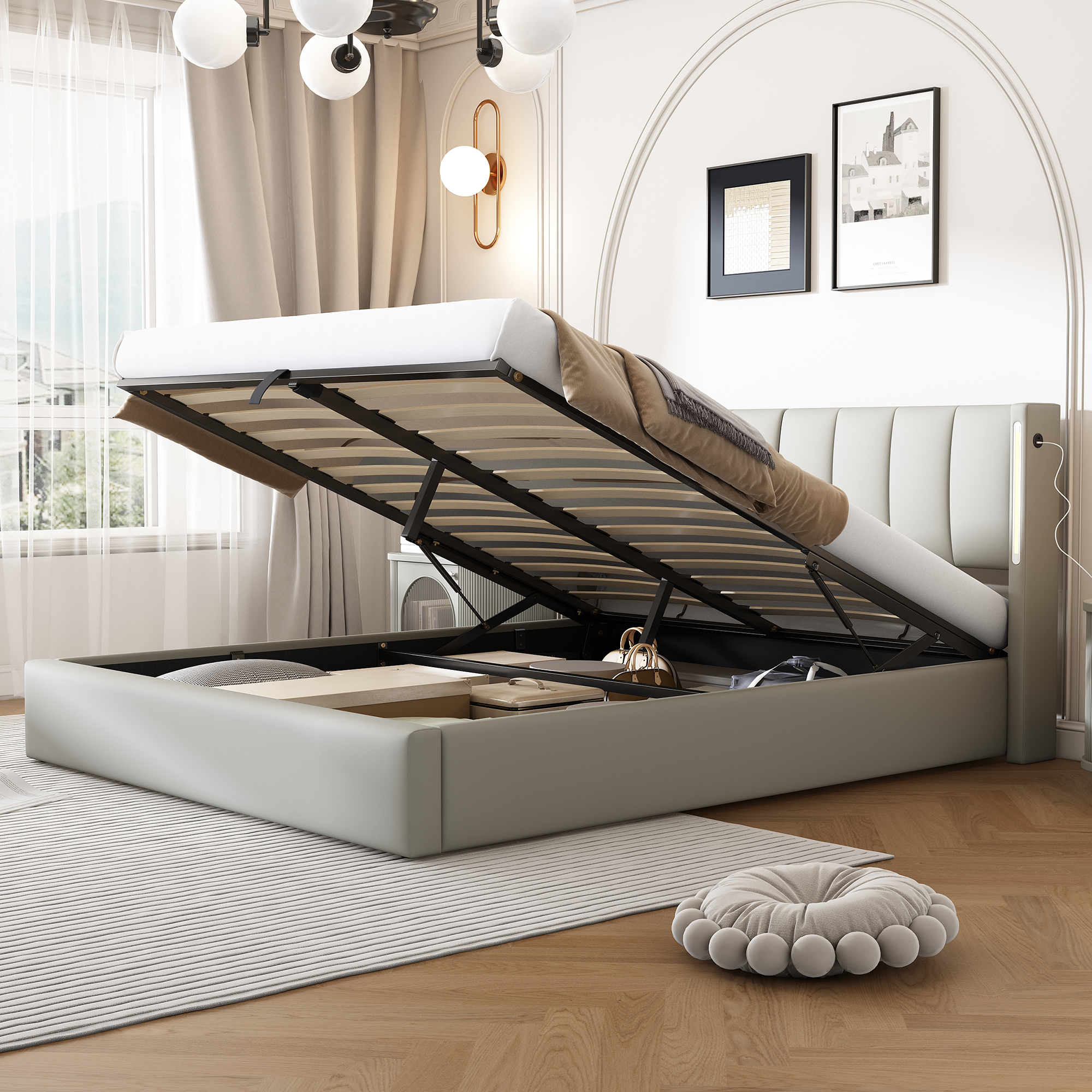 Smart Super King Storage Bed