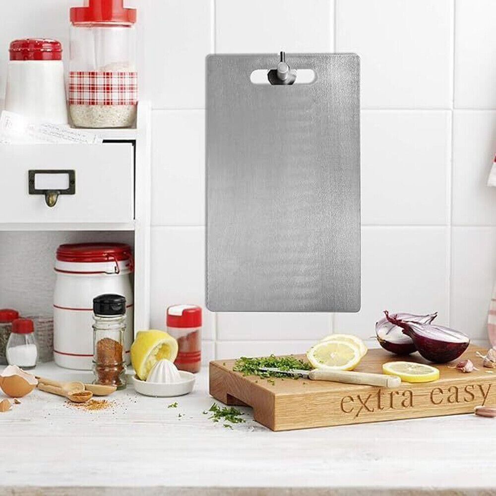 Double-Sided Steel Chopping Board
