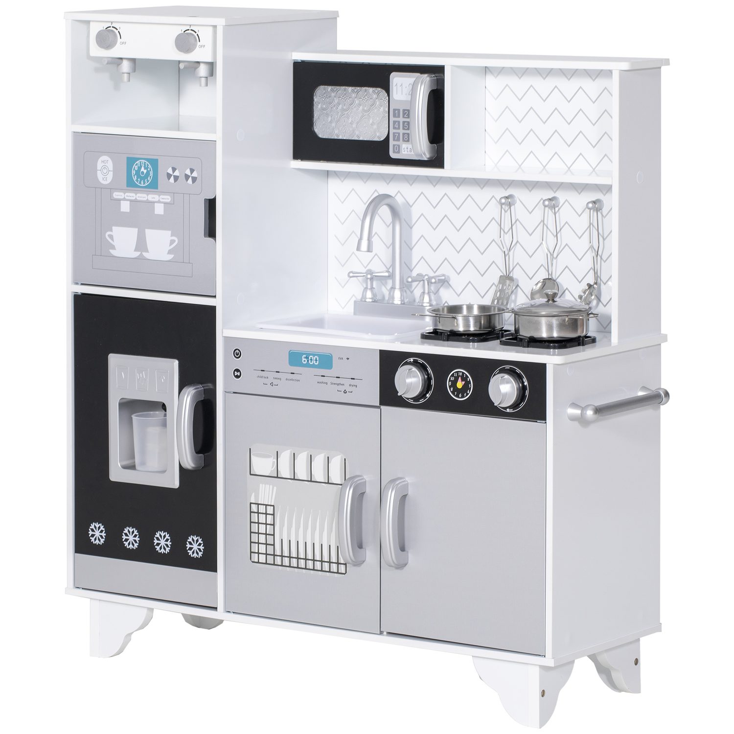 Interactive Kids Kitchen Set
