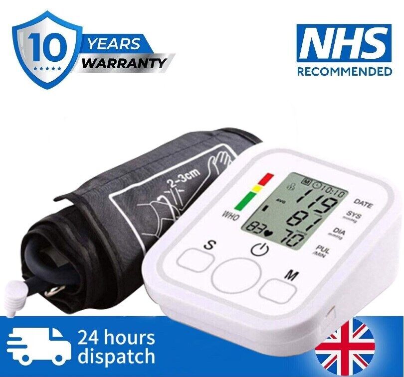 Portable Blood Pressure Monitor with One-Key Operation