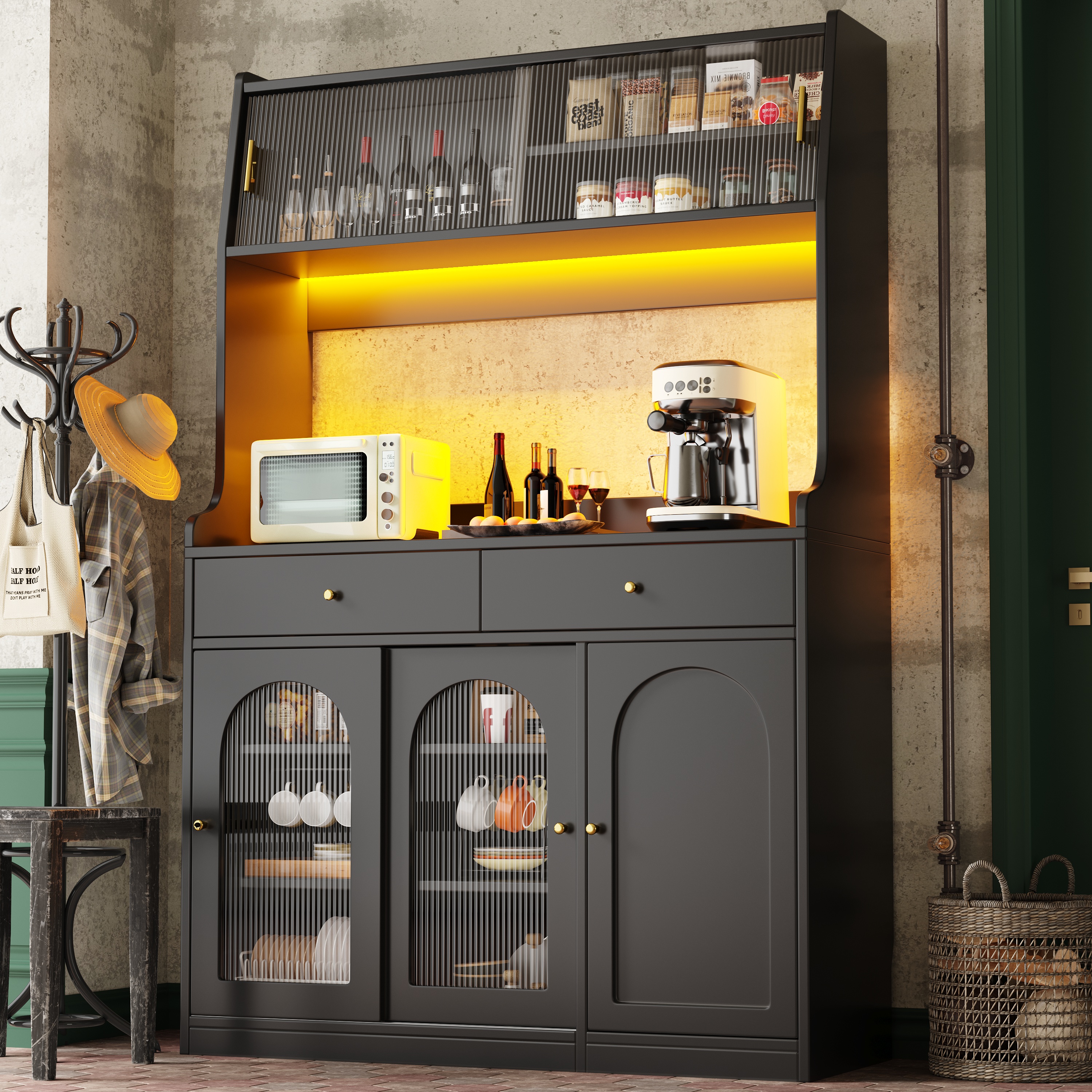 Modern LED Sideboard